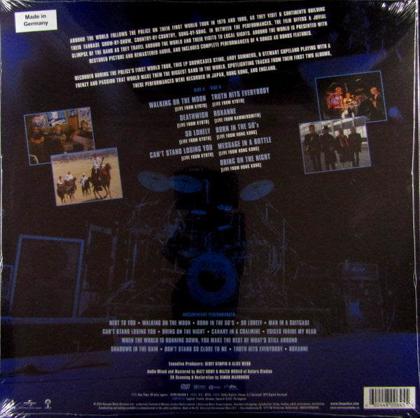 around the world - Col Vinyl LP & DVD